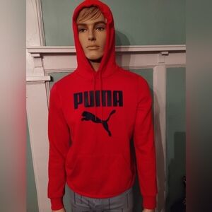 Red Puma Hoodie Size Small